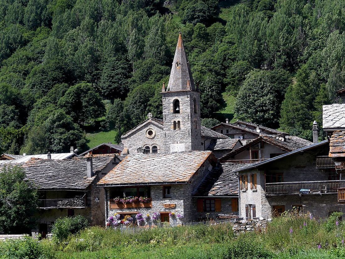 Village et clocher de Bonneval-sur-Arc