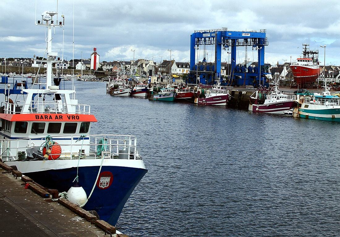 Bateaux de pêche au Guilvinec